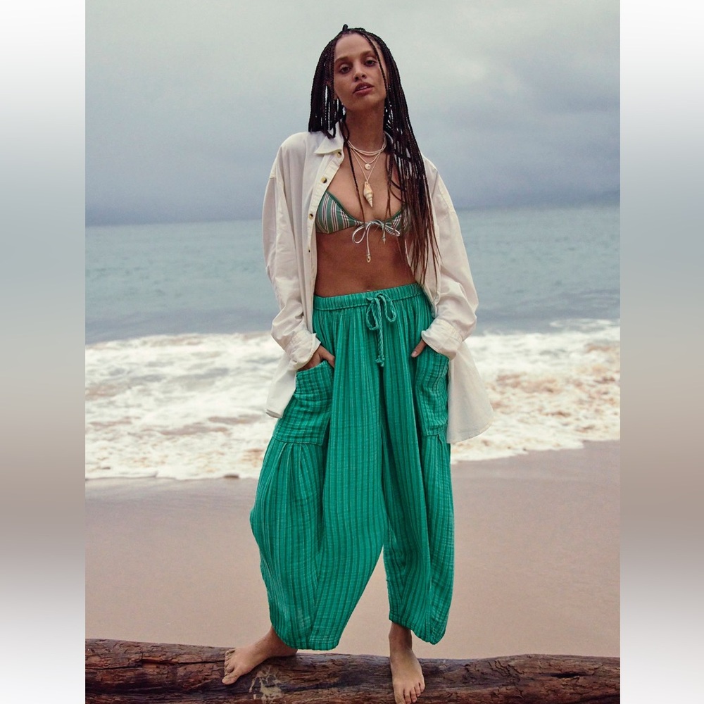 Free People Quinn Striped Pants